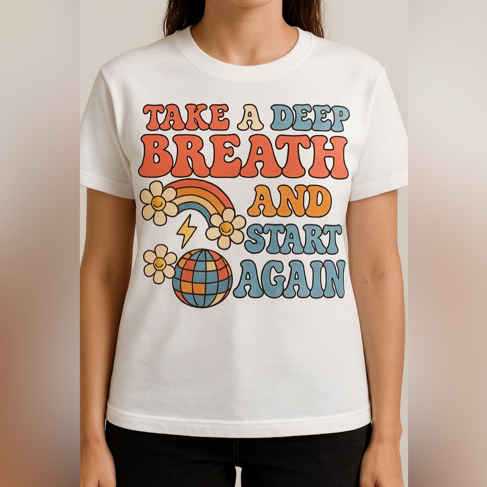 Take a‎ deep breath women T-shirt